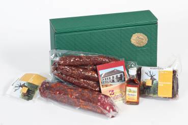 Preview: Metnitztaler Hirschsalami, 1/2 Stange, ca 300g Preview: Metnitztaler Hirschsalami, 1/2 Stange, ca 300g